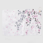 Serviette De Golf Paysage Pastel Cherry Blossom (Horizontal)