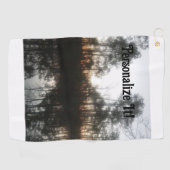 Serviette De Golf Paysage rustique CN Sunrise (Horizontal)