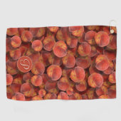 Serviette de golf Peaches (Horizontal)