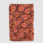 Serviette de golf Peaches (Devant)