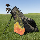 Serviette De Golf Pêche à l'omble de fontaine Cool (Vert)