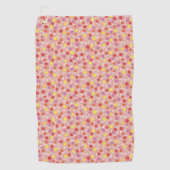 Serviette De Golf Pêcher Floral Ditsy (Devant)