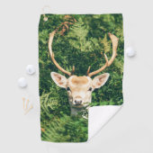 Serviette De Golf Peek a Deer (En situation)