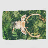 Serviette De Golf Peek a Deer (Horizontal)