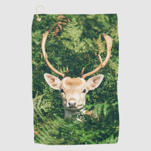 Serviette De Golf Peek a Deer (Devant)