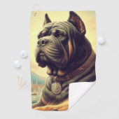 Serviette De Golf Peinture de Corso en Canne Rétro (En situation)