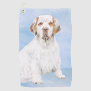 Serviette De Golf Peinture de l'espagne de combre - jolie art origin