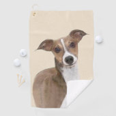 Serviette De Golf Peinture grecque italienne - Belle peinture origin (En situation)