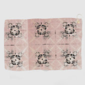 Serviette De Golf Penser Pastel Twists Golf Serviette (Horizontal)