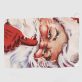 Serviette De Golf Père Noël 003 (Horizontal)