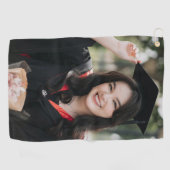 Serviette De Golf Personalized Graduation Photo Keepsake Memory Gift (Horizontal)