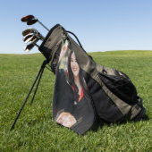 Serviette De Golf Personalized Graduation Photo Keepsake Memory Gift (Vert)