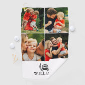 Serviette De Golf Personalized Name Monogram 4 Photo (En situation)
