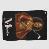 Serviette De Golf Personalized Superhero Golf Towel (Horizontal)