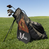 Serviette De Golf Personalized Superhero Golf Towel (Vert)