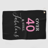 Serviette de golf personnalisable encore fabuleux (Horizontal)