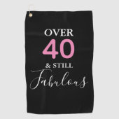 Serviette de golf personnalisable encore fabuleux (Devant)