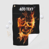 Serviette De Golf Personnalisé Ajouter le texte meilleur Golf Towel (En situation)