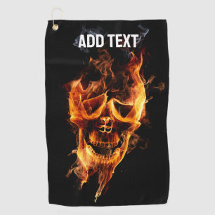Serviette De Golf Personnalisé Ajouter le texte meilleur Golf Towel