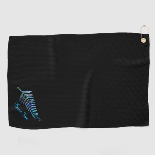 SERVIETTE DE GOLF PERSONNALISÉ NEW ZEALAND FERN (Horizontal)