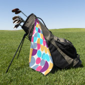 Serviette de golf personnalisée (Vert)