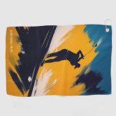 Serviette de golf personnalisée (Horizontal)