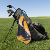 Serviette de golf personnalisée (Vert)