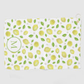 Serviette de golf personnalisée avec monogramme et (Horizontal)