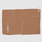 Serviette de golf personnalisée Bran (Horizontal)