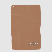 Serviette de golf personnalisée Bran (Devant)