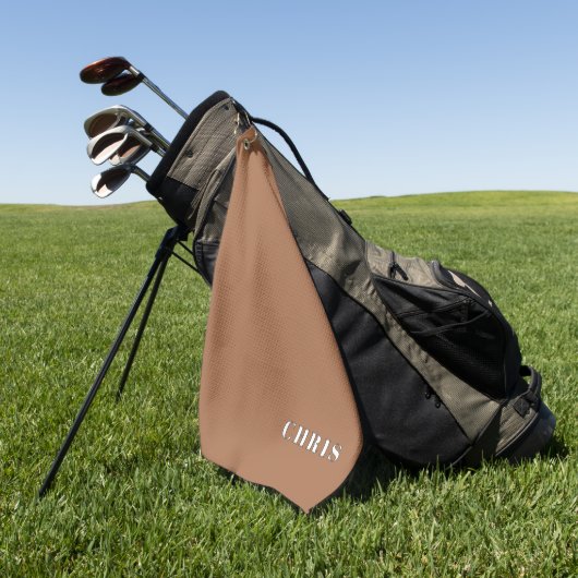 Serviette de golf personnalisée Bran (Vert)