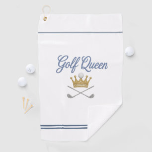 Serviette de golf personnalisée Golf Queen Country