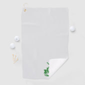 Serviette de golf personnalisée - Nom et conceptio (En situation)