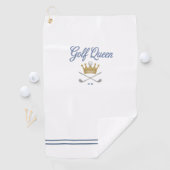 Serviette de golf personnalisée pour dames | Cadea (En situation)
