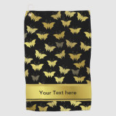 Serviette De Golf personnalisées, modèles, papillons, papillons, (Devant)
