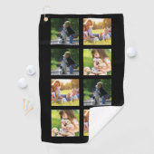 Serviette De Golf Personnaliser le collage photo Coque-coque iphone  (En situation)