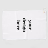 Serviette De Golf Personnaliser ou Customiser (Horizontal)