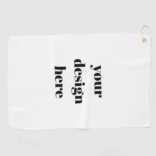Serviette De Golf Personnaliser ou Customiser (Horizontal)