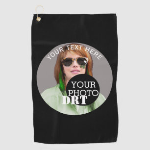 Serviette De Golf Personnaliser votre texte Monogramme Votre image s