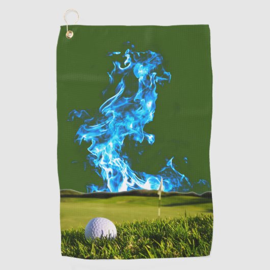 Serviette De Golf Personnalisez votre expérience de golf avec person (Devant)