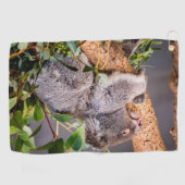 Serviette De Golf Petit koala doux (Horizontal)