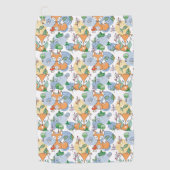 Serviette De Golf Petit motif mignon de Fox (Devant)