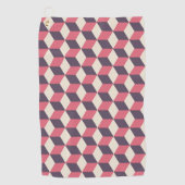 Serviette De Golf petits géo (Devant)