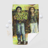 Serviette De Golf Phase de ChapeI Sixtine d'un ChaIIenge (En situation)