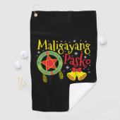 Serviette De Golf Philippines Noël philippin Joyeux Noël (En situation)