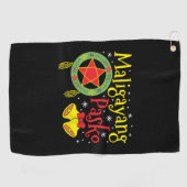 Serviette De Golf Philippines Noël philippin Joyeux Noël (Horizontal)