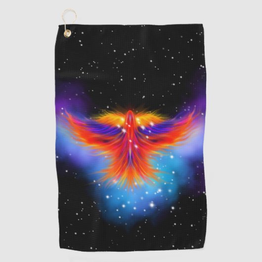 Serviette De Golf Phoenix Nebula (Devant)