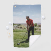 Serviette De Golf Photo de golf sur mesure (En situation)
