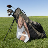 Serviette De Golf Photo de maman (Vert)