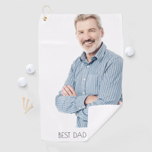 Serviette De Golf Photo du père (En situation)